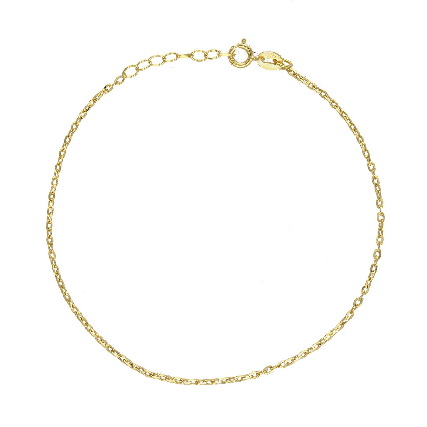 Złota bransoletka 333 o splocie typu ankier 000000-065-333 1mm (1).jpg